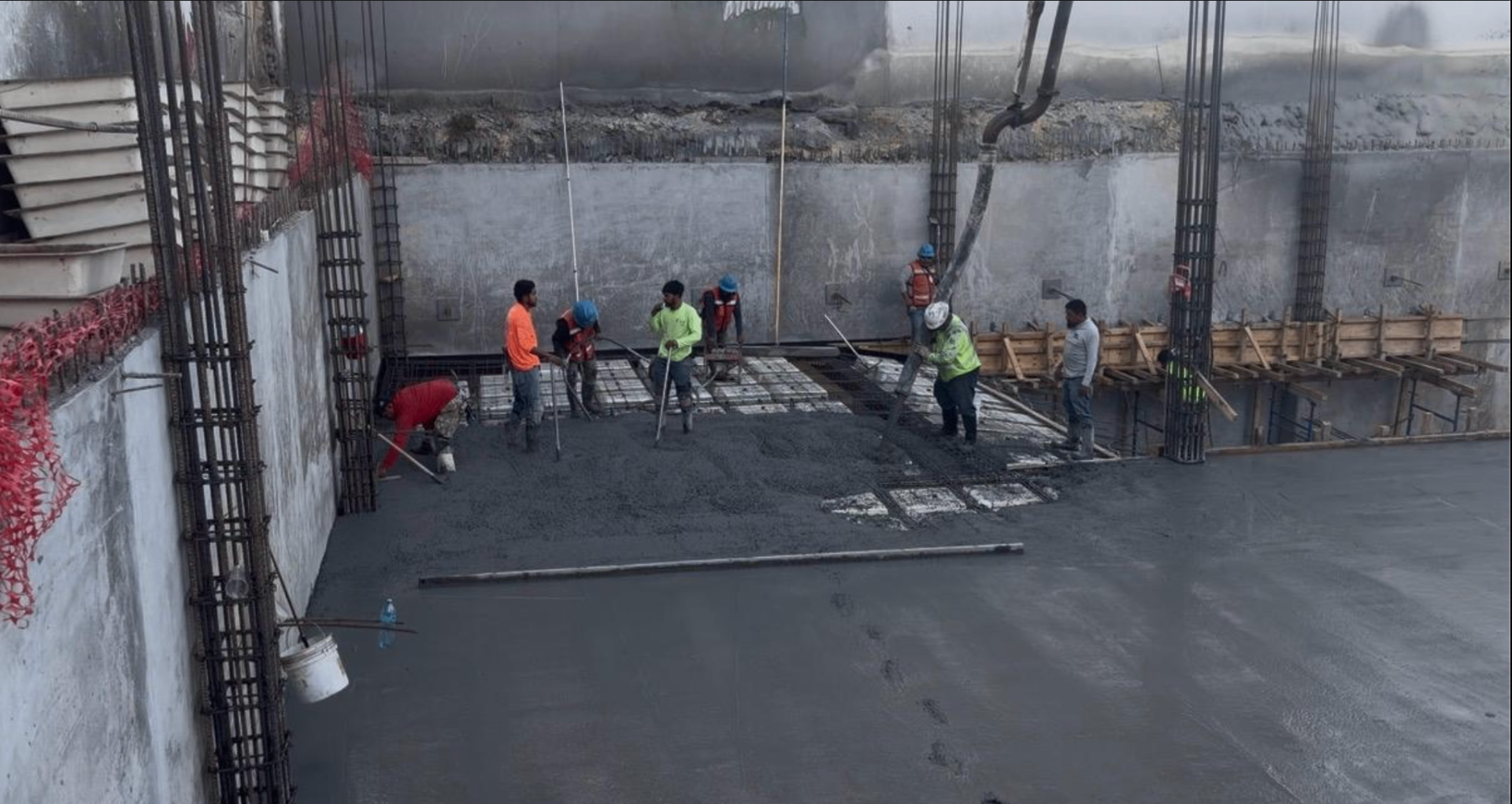 Concreto para losa pulida